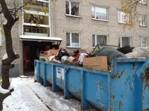 Вывоз старой мебели и мусора